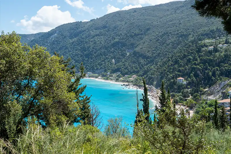 Prachtig landschap op Lefkas