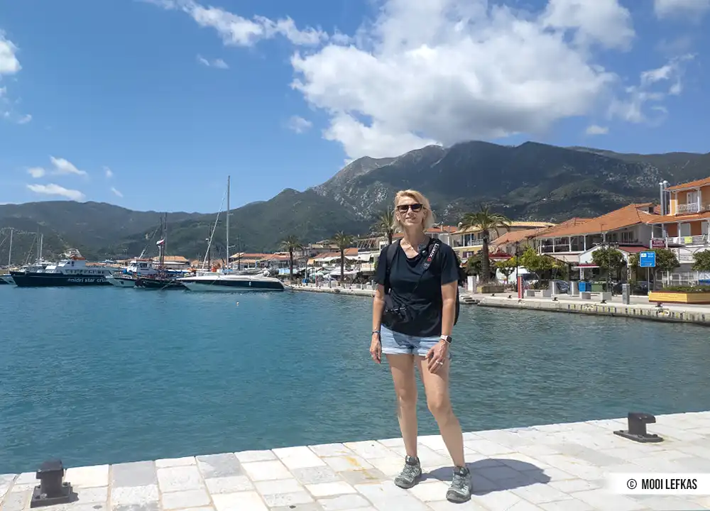Zeilboten bij Vasiliki